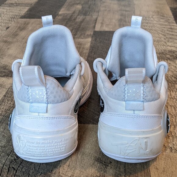 Women's White Athletic Shoes - Picture 5 of 8